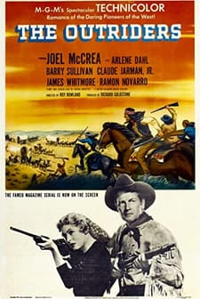 The Outriders (1950) afişi