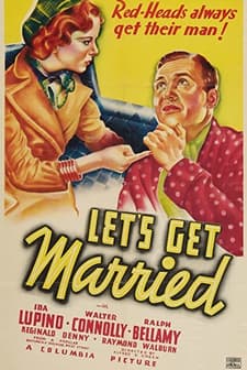 Let's Get Married (1937) afişi