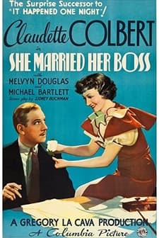 She Married Her Boss (1935) afişi