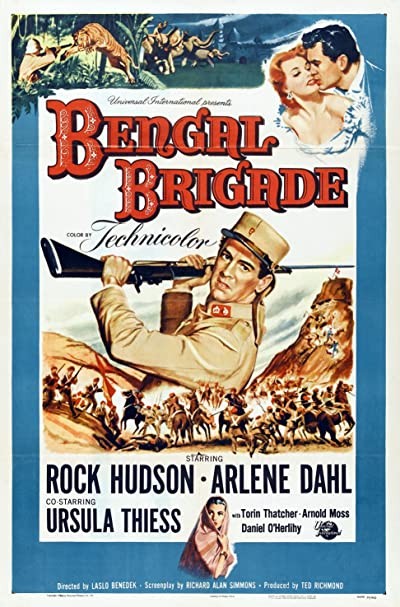 Bengal Brigade (1954) afişi
