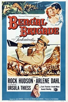 Bengal Brigade (1954) afişi