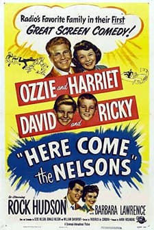 Here Come The Nelsons (1952) afişi