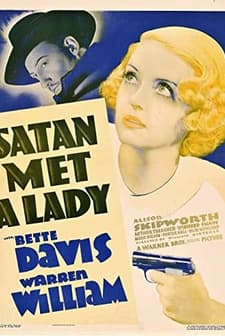 Satan Met A Lady (1936) afişi