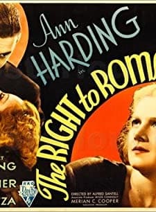 The Right To Romance (1933) afişi