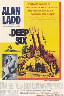 The Deep Six (1958) afişi