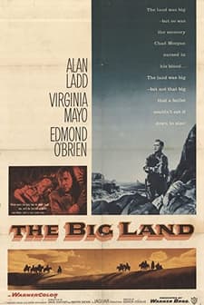 The Big Land (1957) afişi