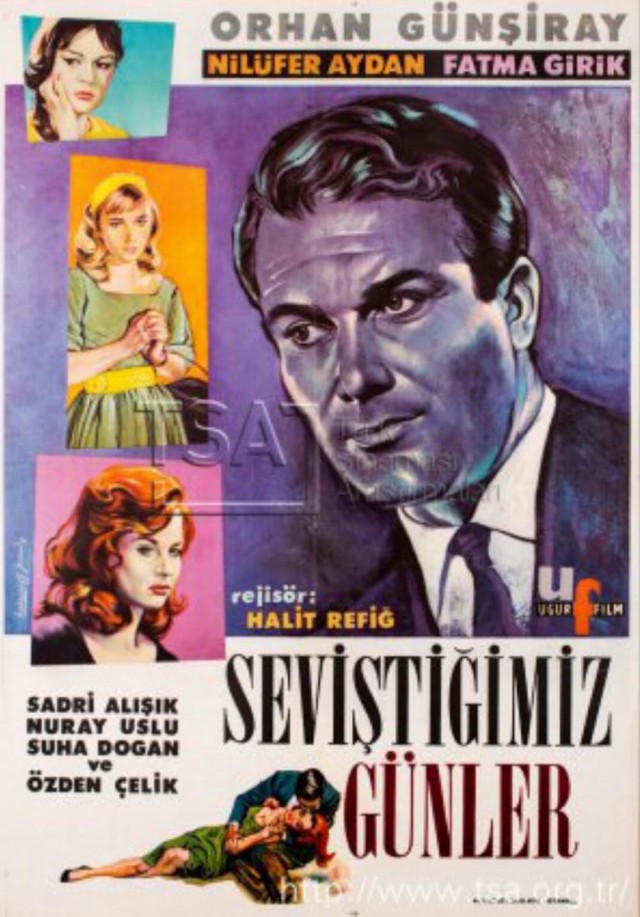 Seviştiğimiz Günler (1961) afişi