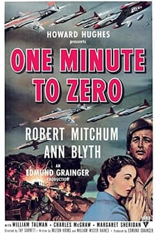 One Minute To Zero (1952) afişi