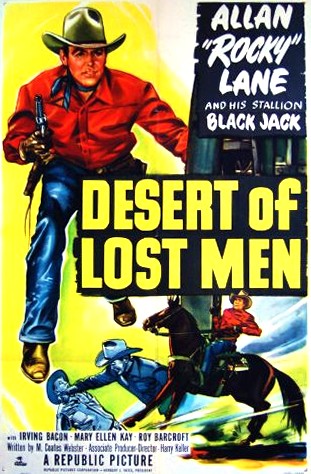 Desert Of Lost Men (1951) afişi