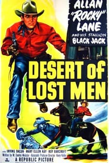 Desert Of Lost Men (1951) afişi