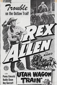 Utah Wagon Train (1951) afişi