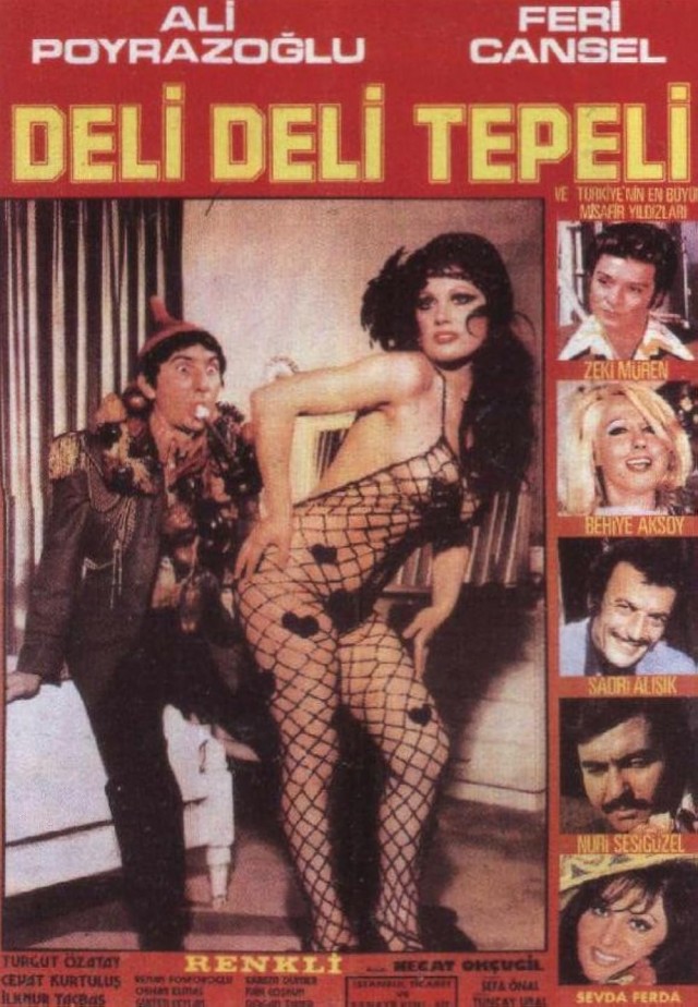 Deli Deli Tepeli (1975) afişi