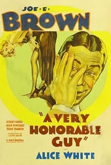 A Very Honorable Guy (1934) afişi