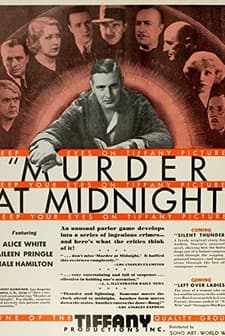 Murder At Midnight (1931) afişi