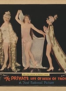 The Private Life Of Helen Of Troy (1927) afişi