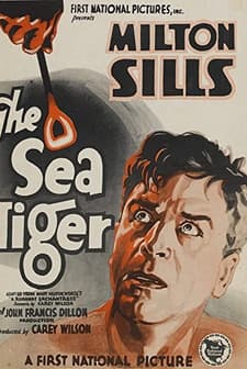 The Sea Tiger (1927) afişi