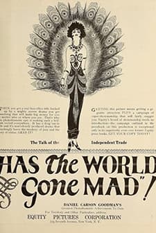 Has The World Gone Mad! (1923) afişi