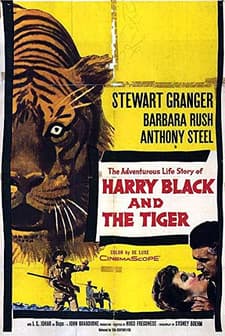 Harry Black And The Tiger (1958) afişi