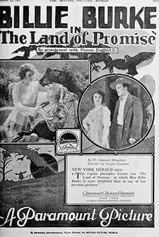 The Land Of Promise (1917) afişi
