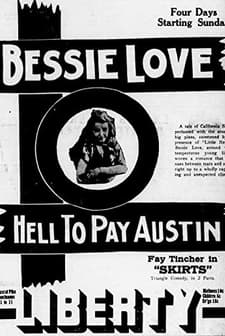 Hell-to-pay Austin (1916) afişi
