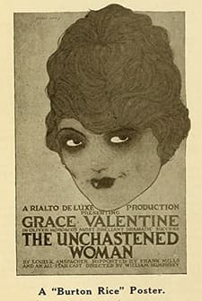 The Unchastened Woman (1918) afişi