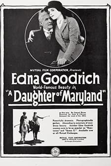 Daughter Of Maryland (1917) afişi