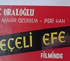 Peçeli Efe (1960) afişi