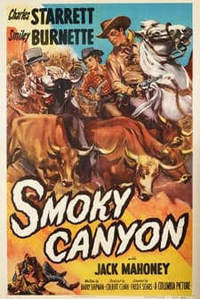 Smoky Canyon (1952) afişi