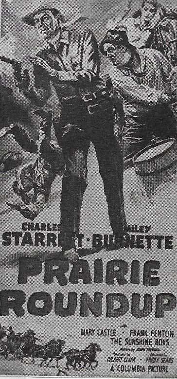 Prairie Roundup (1951) afişi