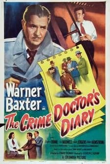 The Crime Doctor's Diary (1949) afişi