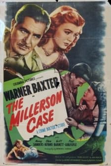 The Millerson Case (1947) afişi