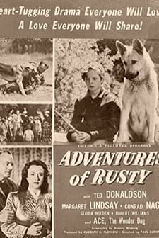 Adventures Of Rusty (1945) afişi