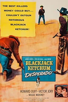 Blackjack Ketchum, Desperado (1956) afişi