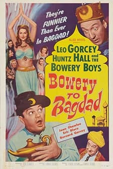 Bowery To Bagdad (1955) afişi