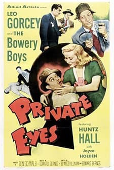 Private Eyes (1953) afişi