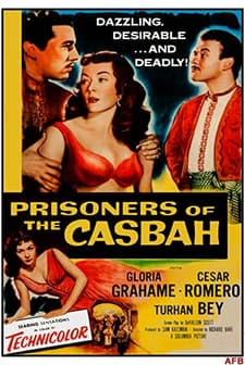 Prisoners Of The Casbah (1953) afişi