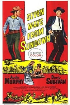 Seven Ways From Sundown (1960) afişi