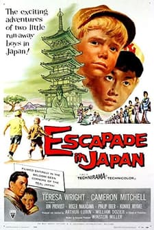 Escapade In Japan (1957) afişi