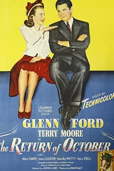 The Return Of October (1948) afişi