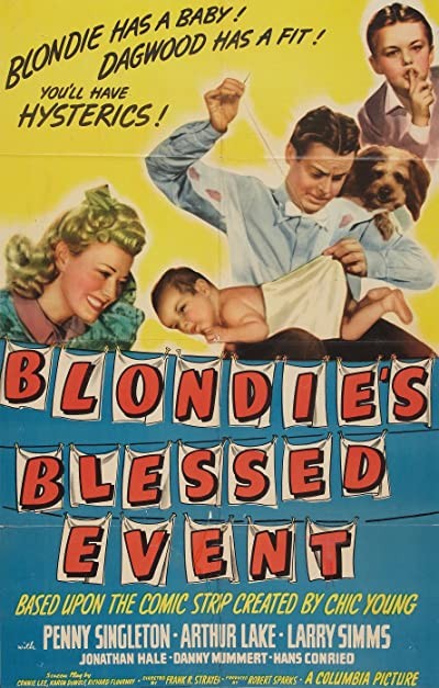 Blondie's Blessed Event (1942) afişi