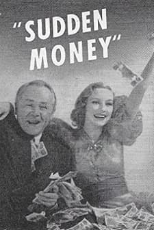 Sudden Money (1939) afişi