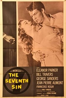 The Seventh Sin (1957) afişi