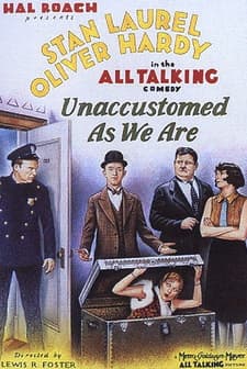 Unaccustomed As We Are (1929) afişi