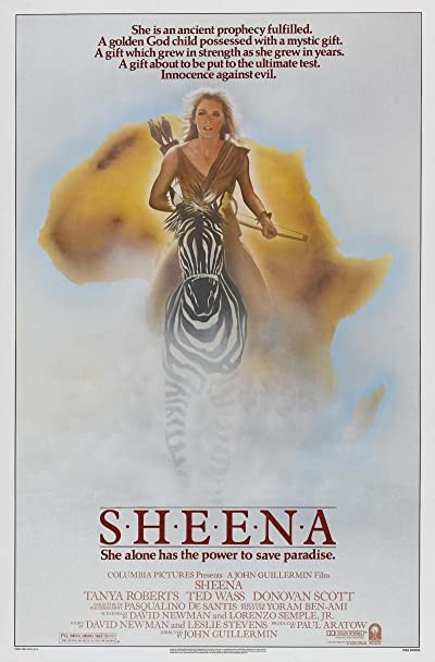 Sheena (1984) afişi