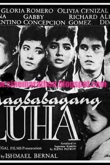 Nagbabagang Luha (1988) afişi