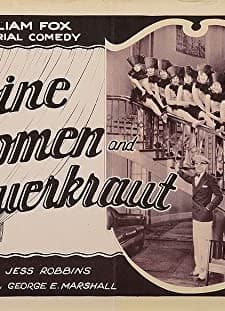 Wine, Women And Sauerkraut (1927) afişi