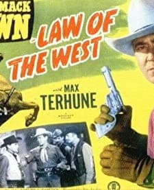 Law Of The West (1949) afişi