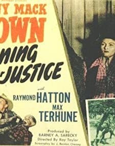 Gunning For Justice (1948) afişi