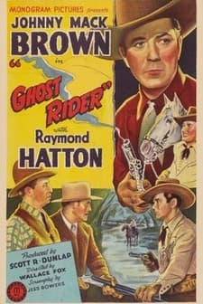 The Ghost Rider (1943) afişi