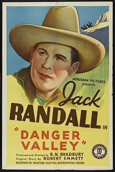 Danger Valley (1937) afişi